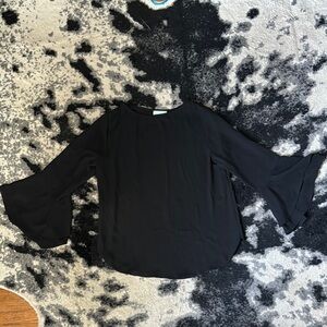 Veronica M.  Black Women’s Blouse